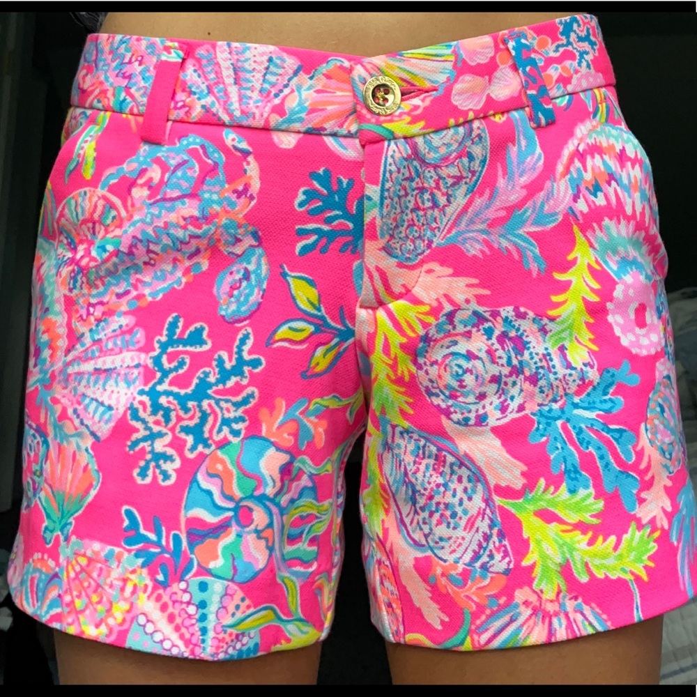 Lilly Pulitzer Callahan Shorts in Pink Isle